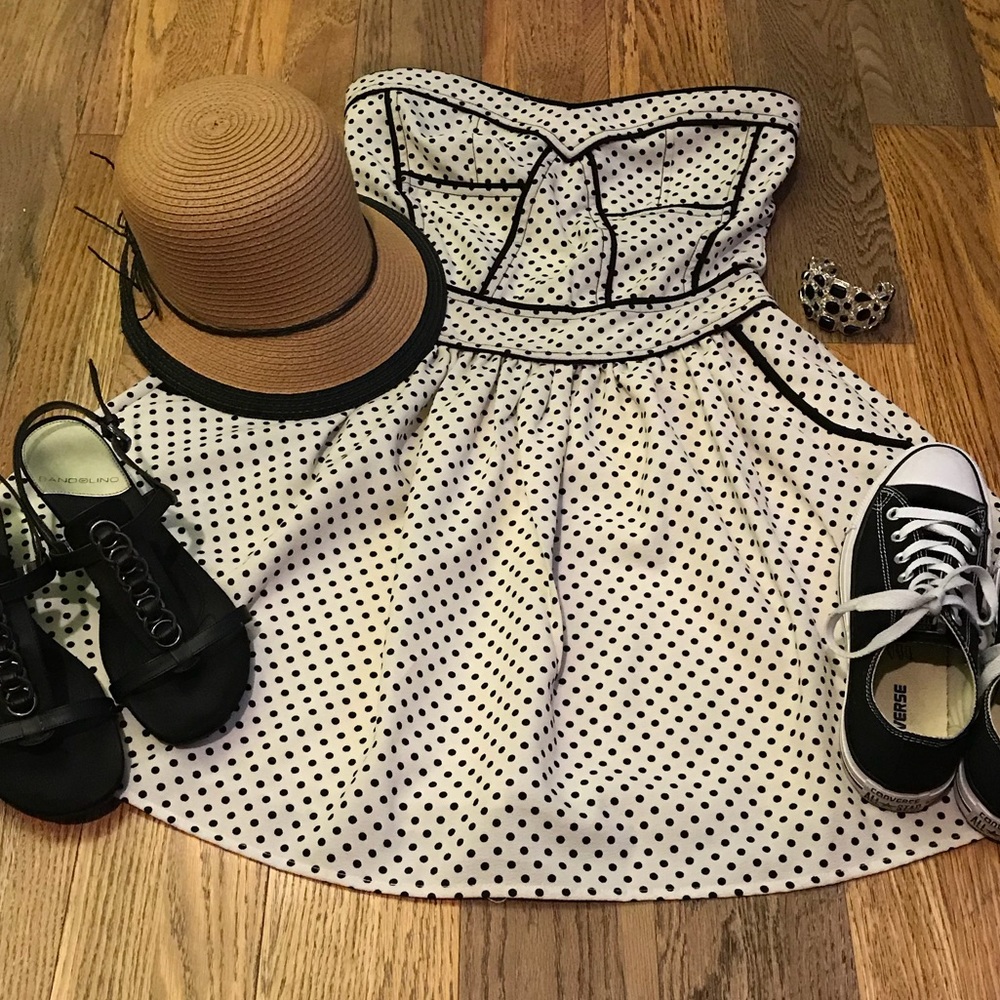 🌟Sugar lips Luisa Polka Dot Dress✨